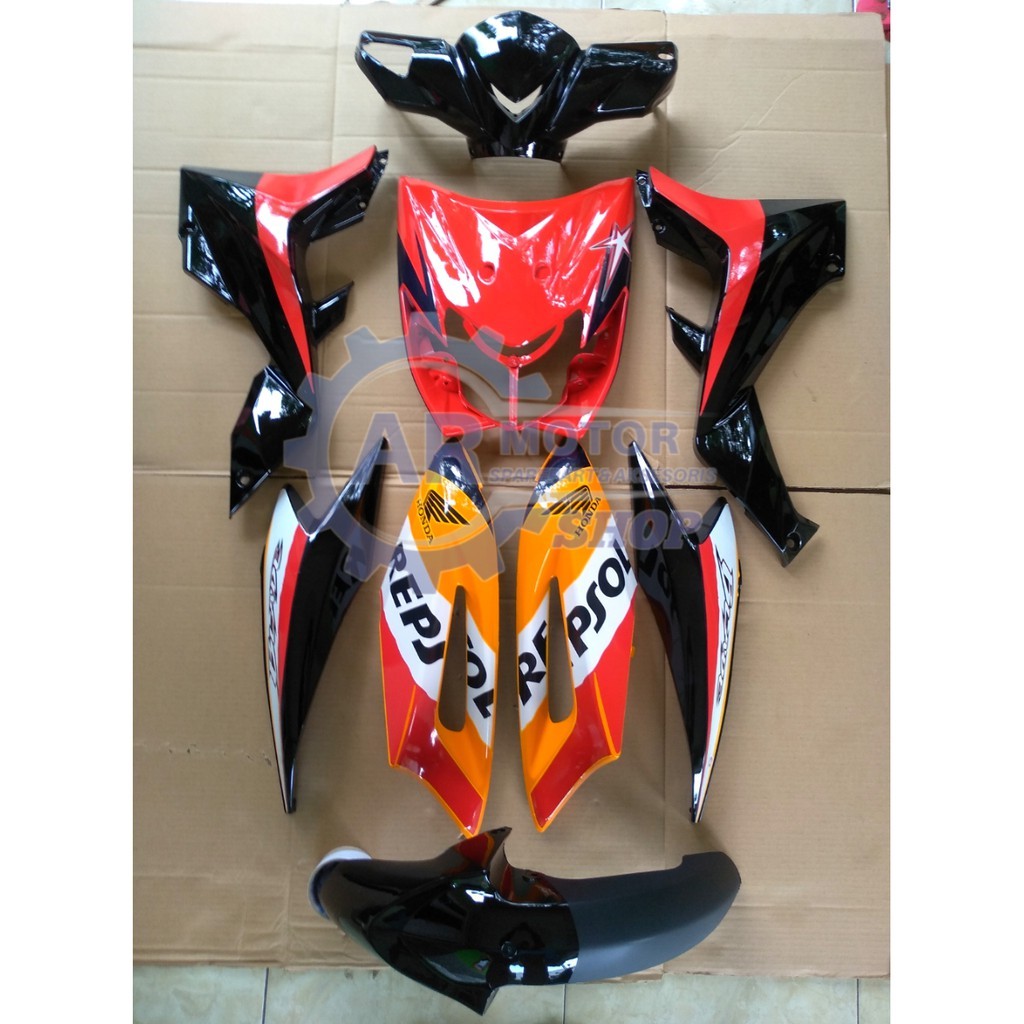Termurah FULL BODY HALUS BLADE LAMA MERAH HITAM PLUS STIKER