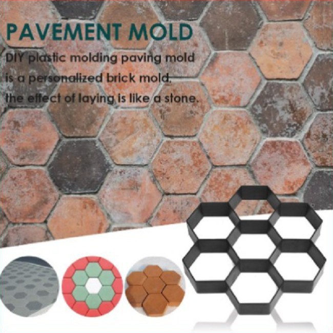 Cetakan Paving Block Taman dan Jalan Mudah dan Praktis - E ABSTRAK BESAR