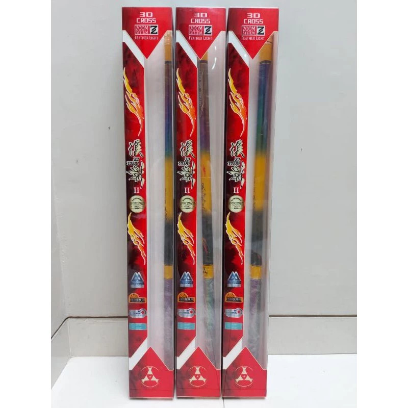 Joran Tegek Threefish Xi Ying 360 s/d 540 (Ruas Panjang 60cm)