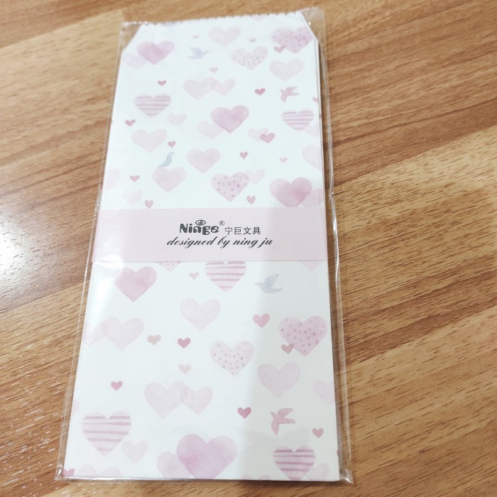 

Envelope / Amplop Angpao | Ninge - Ning Ju / Watercolor | Imlek / Leba - NJ Love Peace