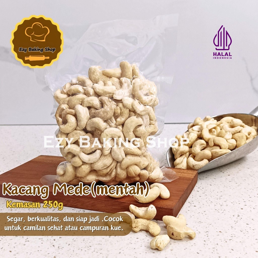 

Kacang Mede Utuh 250gr