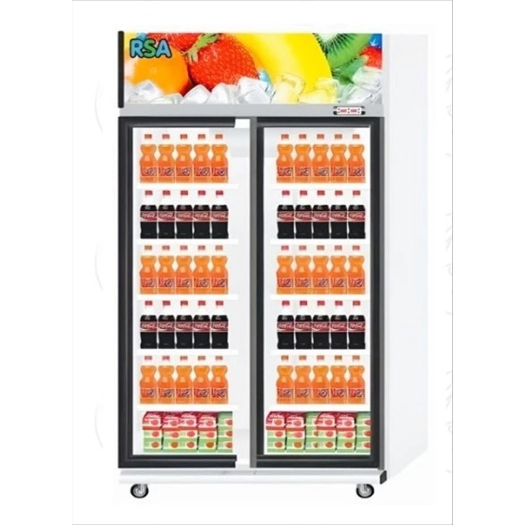 RSA SHOWCASE 2 PINTU 860L (JADE)