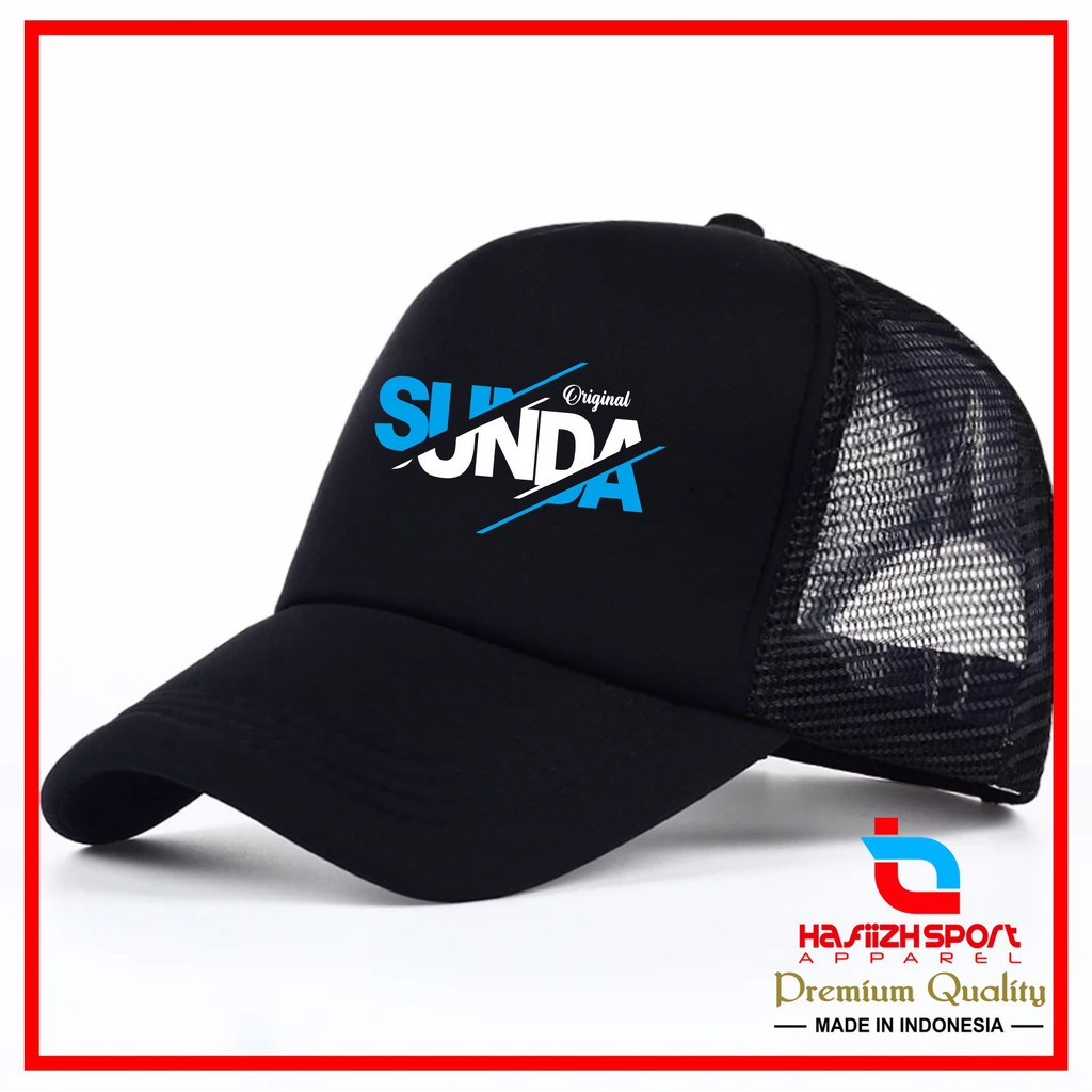 TOPI SUNDA / TOPI JARING SUNDA  / TOPI TRUCKER SUNDA PREMIUM BISA BAYAR DITEMPAT (COD)