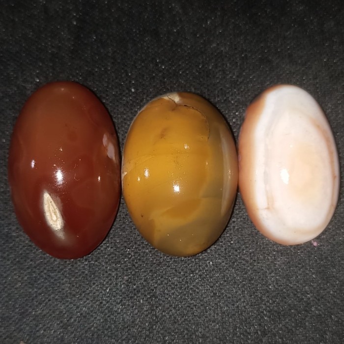 Paket Nomor 22 Natural Batu Akik Motif Gambar Unik Antik Bukan Cincin Perak Emas Bacan Pirus Kecubun