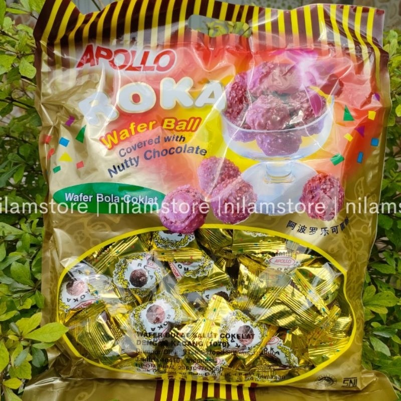 

Coklat Apollo Roka 420g isi +-70pcs