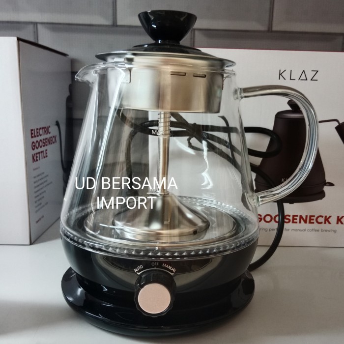 Klaz Mesin Pembuat Teh 900 ml - 550 Watt Stainless Steel