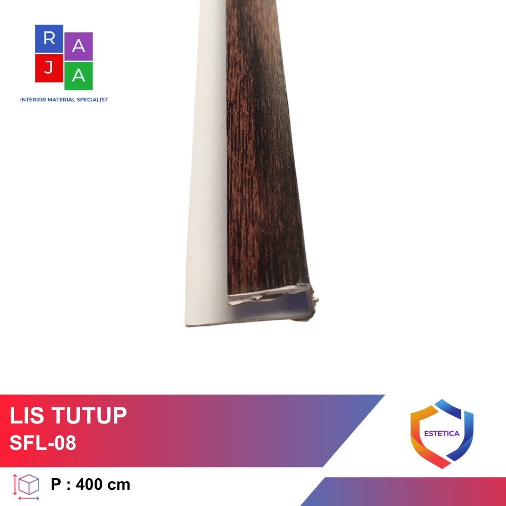 Lis Tutup Plafon PVC Motif Polos Harga Per Batang