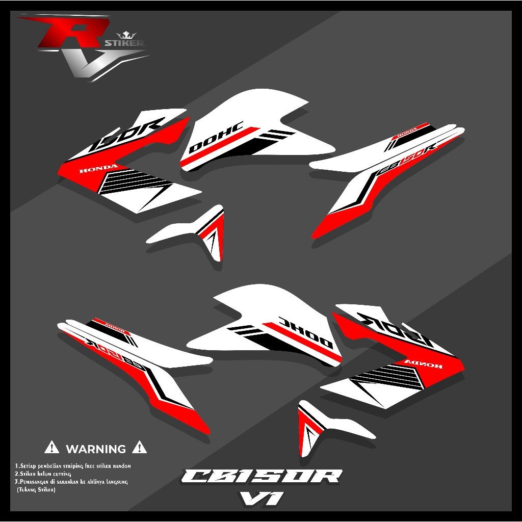 STRIPING CB150R OLD/STIKER VARIASI CB150R LAMA/STRIPING MOTOR CB150R