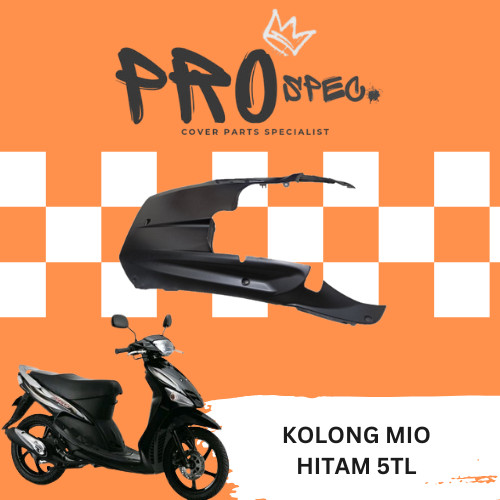 Ygp - 1 Set Kolong & Sirip Paru Mio Sporty Smile 5Tl Original 5Tl-F1552 & 5Tl-F8385