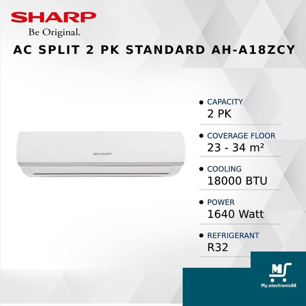 AC STANDARD SHARP 2 PK(AH-A18ZCY)