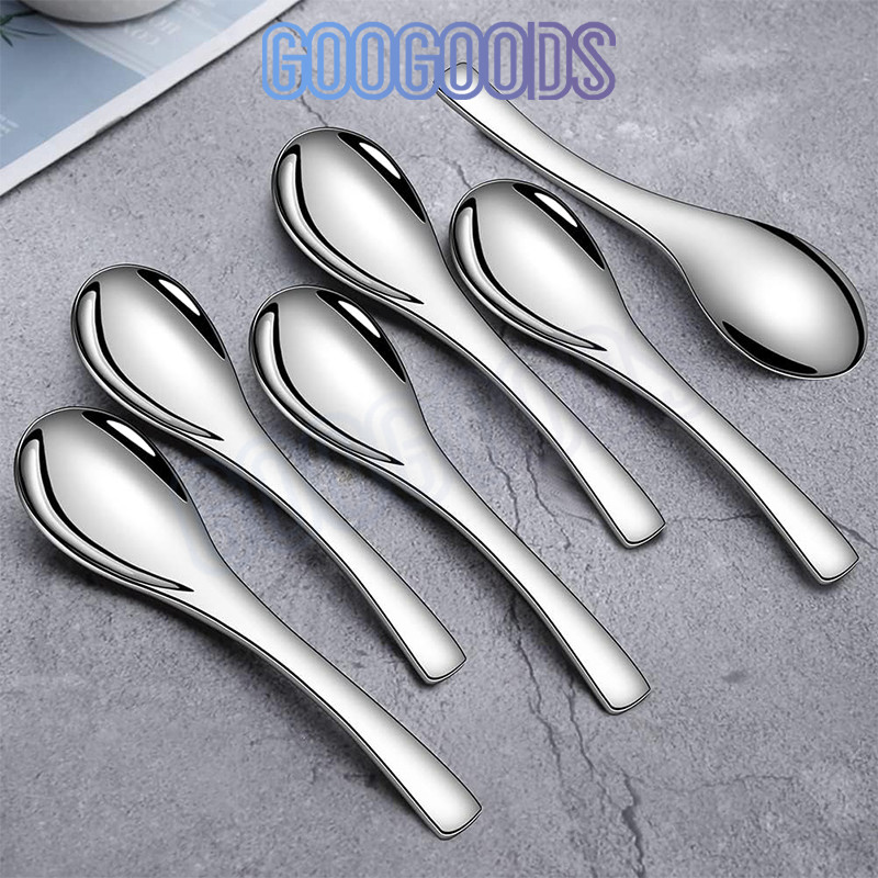 Sendok Bebek Stainless Tebal/Sendok Bubur/Sendok Sup/Sendok Bebek Zebra/Sendok Sayur Bahan Stainless