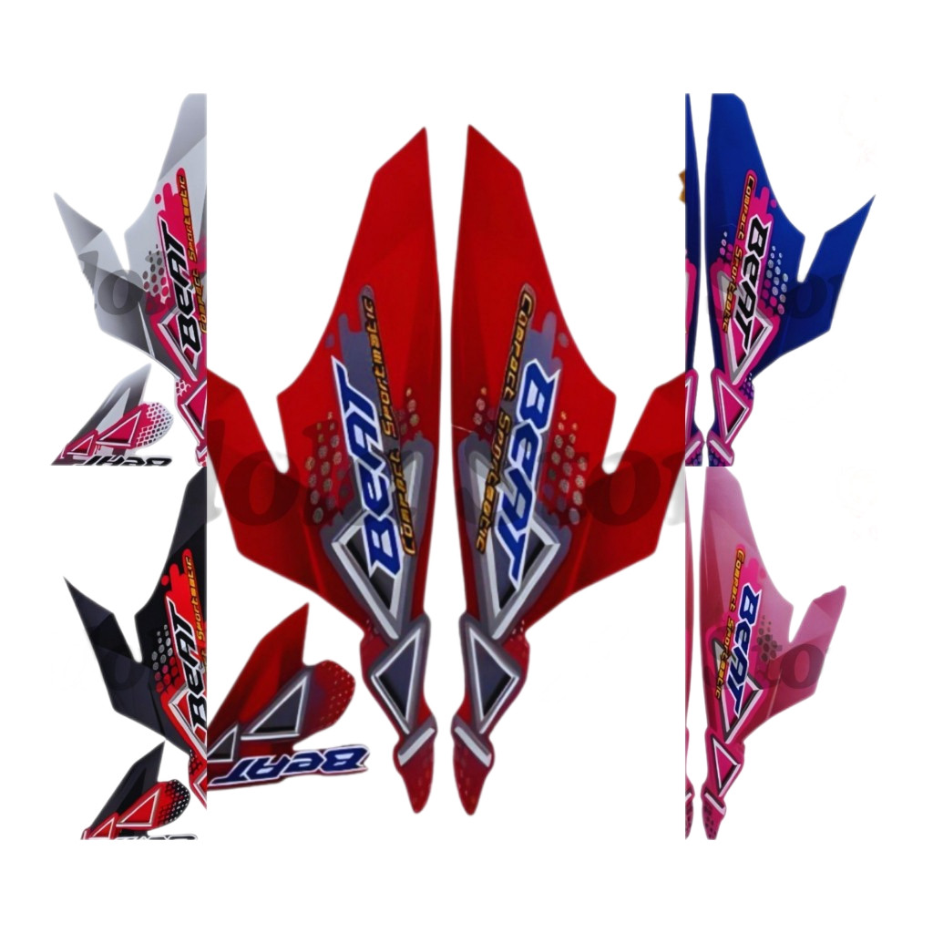 Striping Stiker List Body Standar Motor Honda Beat Karbu 2011 Standart List Stiker Beat Karbu 2011