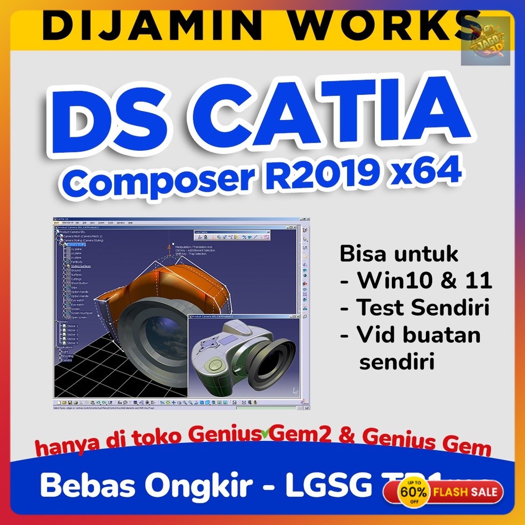 DS Catia Composter R2019 INCLUDE VERSI TERBARU