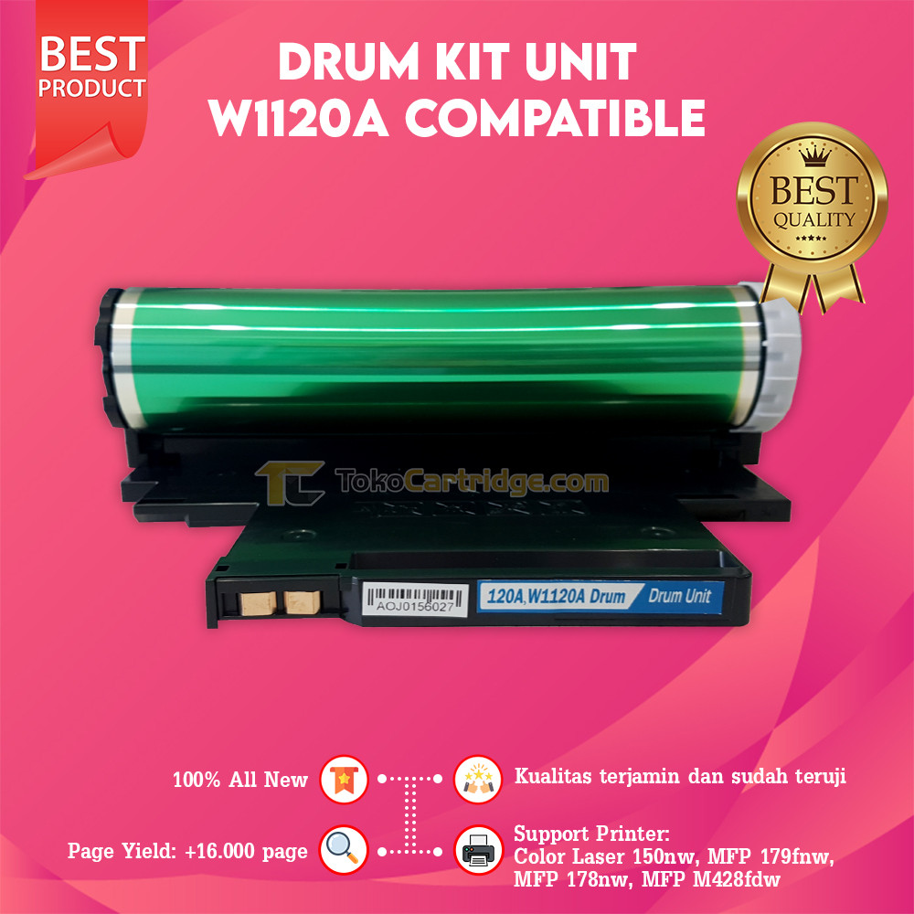 Drum Kit Cartridge W1120A 120A Imaging Drum Unit 119A Compatible For Printer HP Laserjet Mono MFP