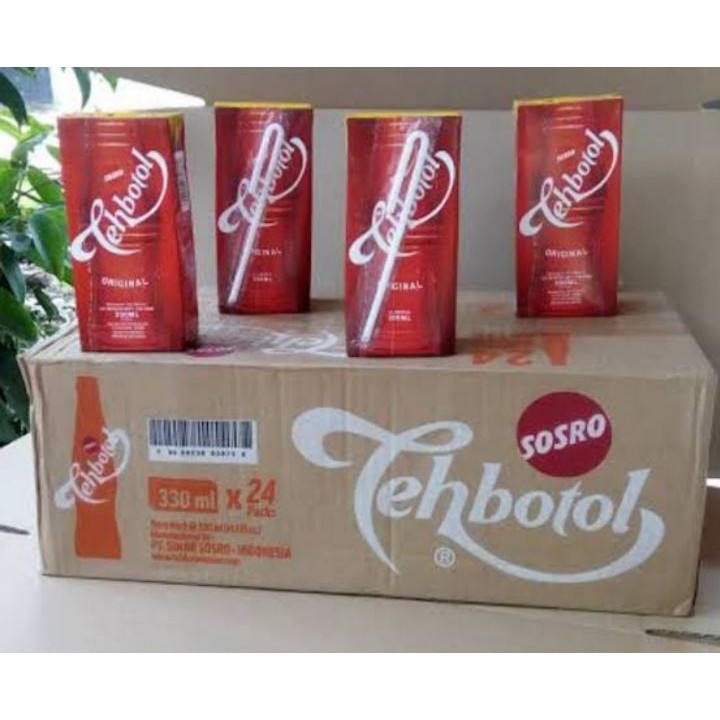 

TEH BOTOL SOSRO KOTAK ORIGINAL 330ml 1 Dus