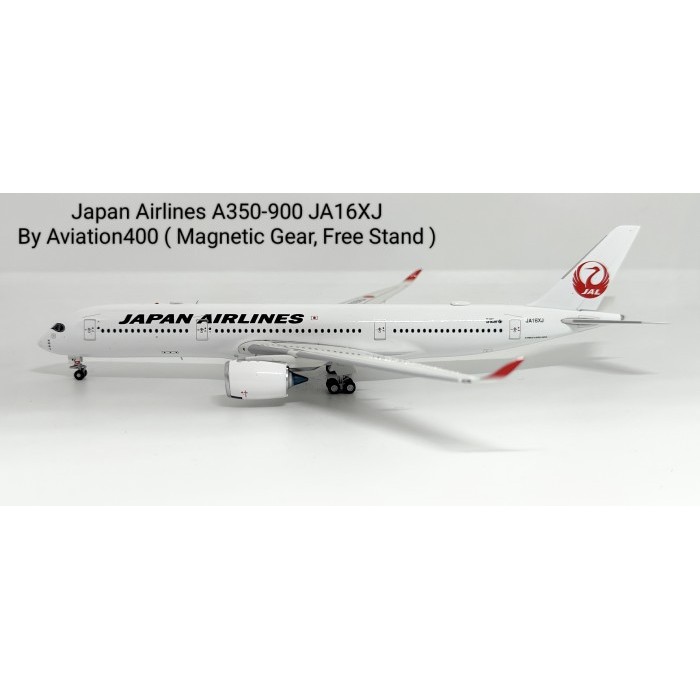 Pesawat Terbang Japan Airlines A350-900 JA16XJ  Aviation400 Diecast