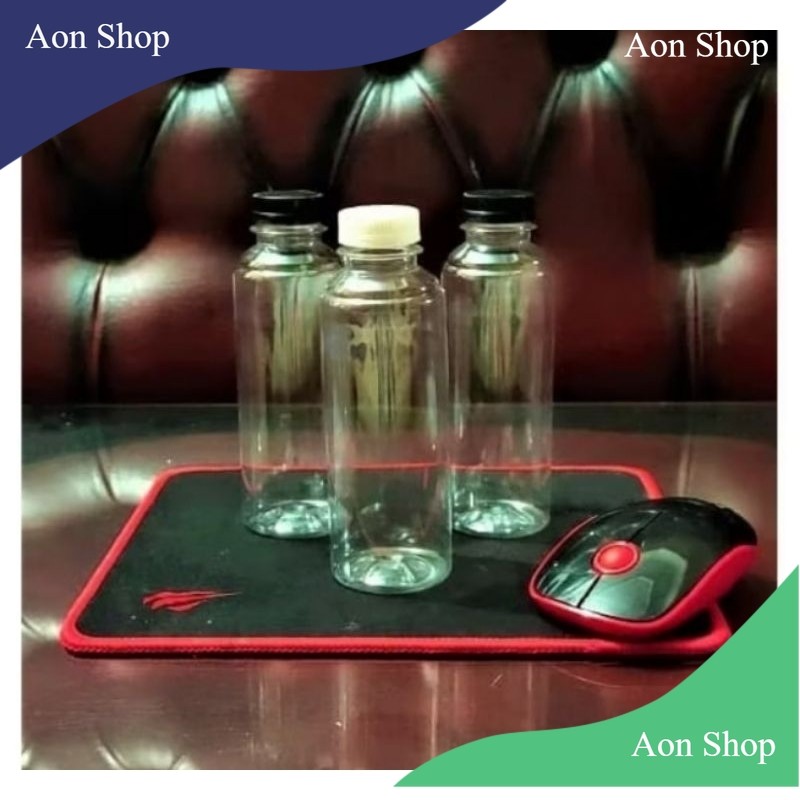 [AS] Botol Almond 250ml Botol Plastik 250ml Botol Plastik Almond 250ml