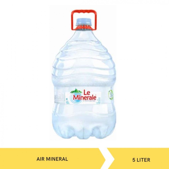 

NEW ITEM MINUMAN LE MINERALE GALON 5L