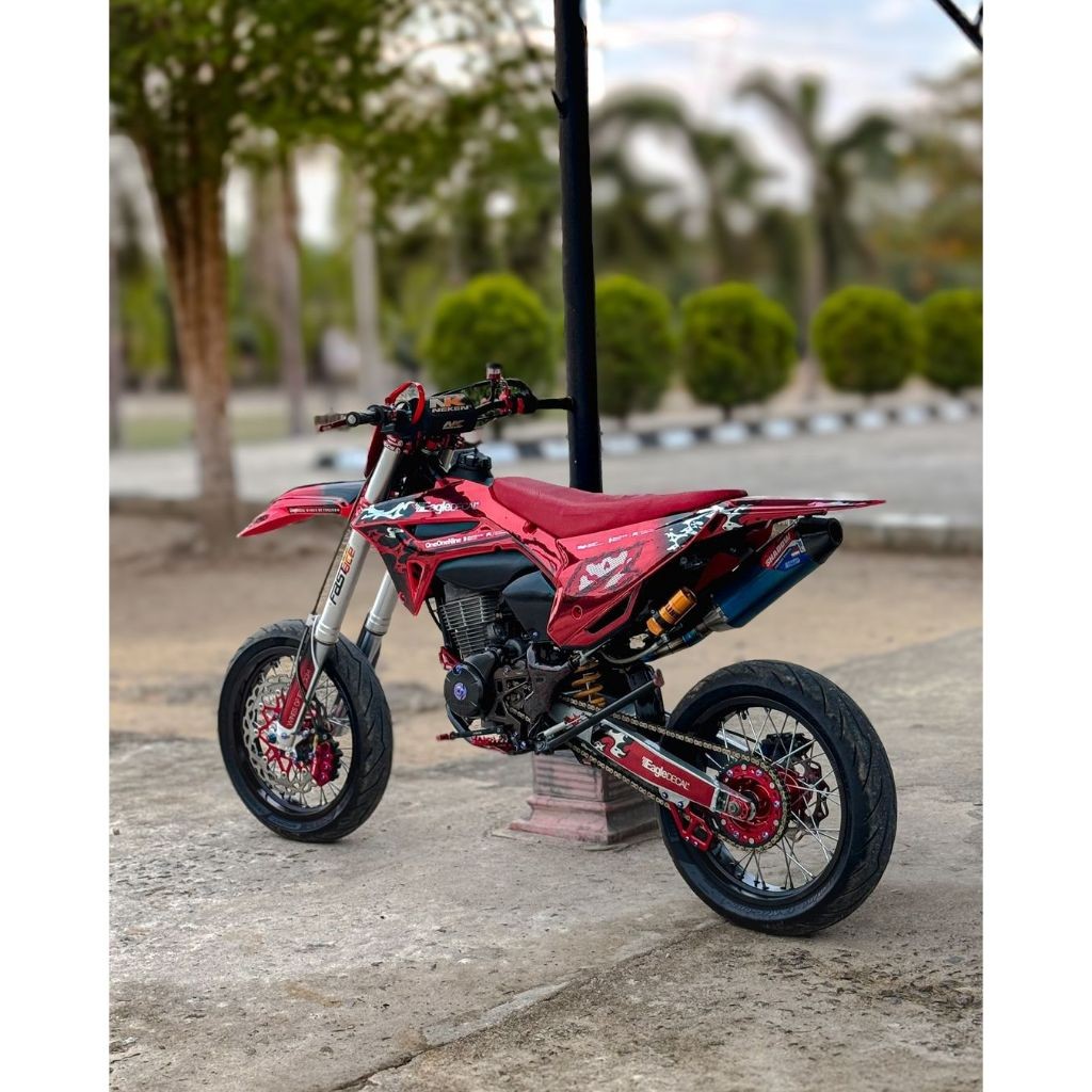 DECAL CRF 150/250/450 FUL BODY CHROME METALIC