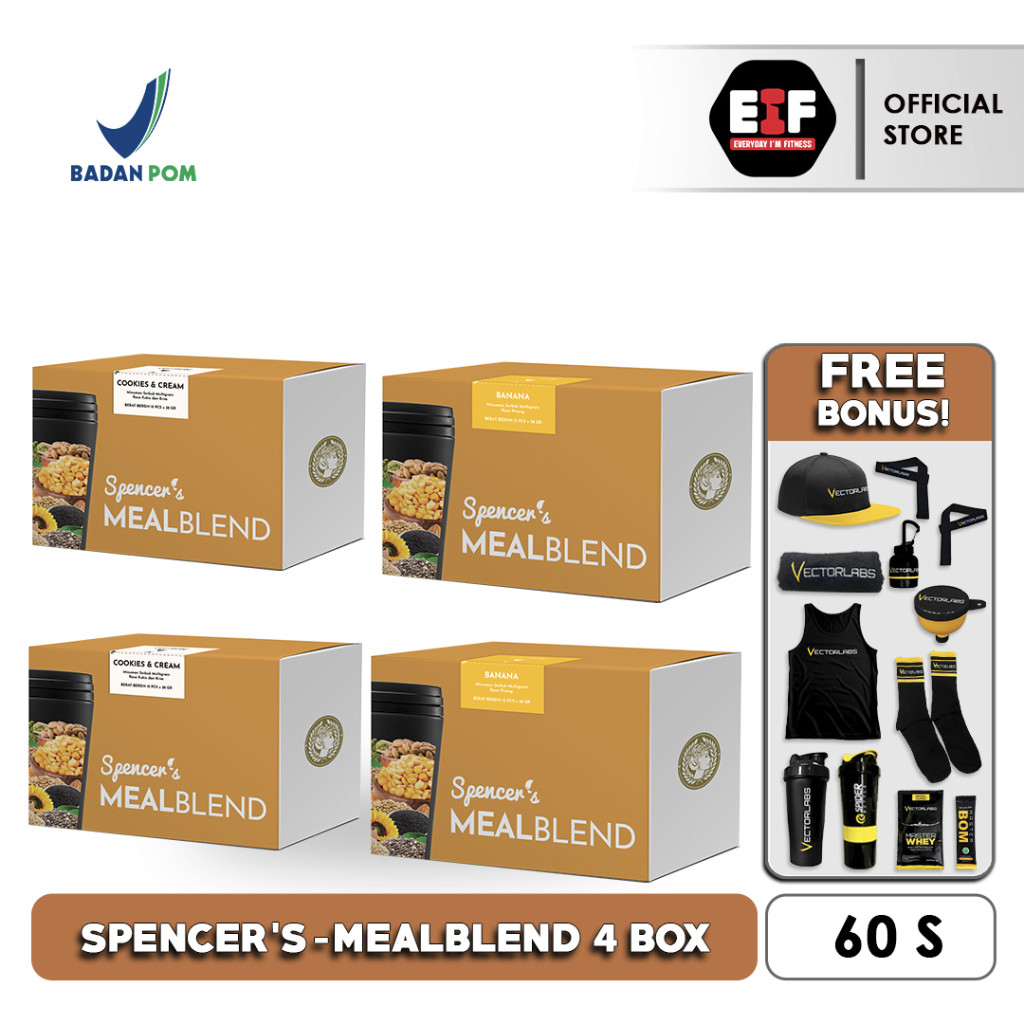 

SPENCER'S Mealblend Multigrain 4 Box 60 Sachet