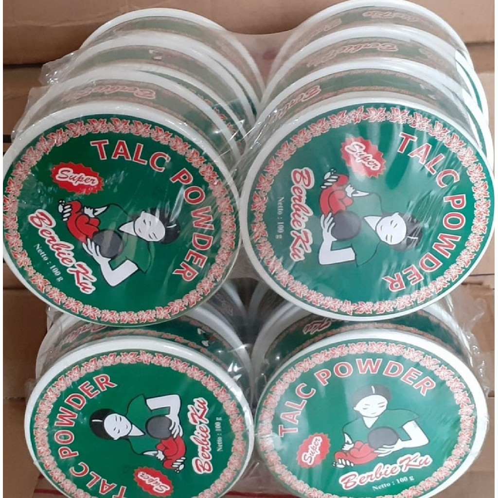 Bedak Biang Keringat Anak BARBIE Ku Talc Powder 100g