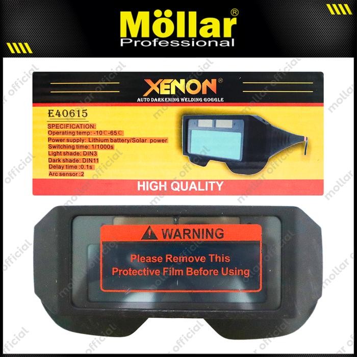 XENON Kacamata Las Otomatis Auto Darkening Kaca Mata Welding - XNN-KACAMATA - Grosir Teknik Surabaya