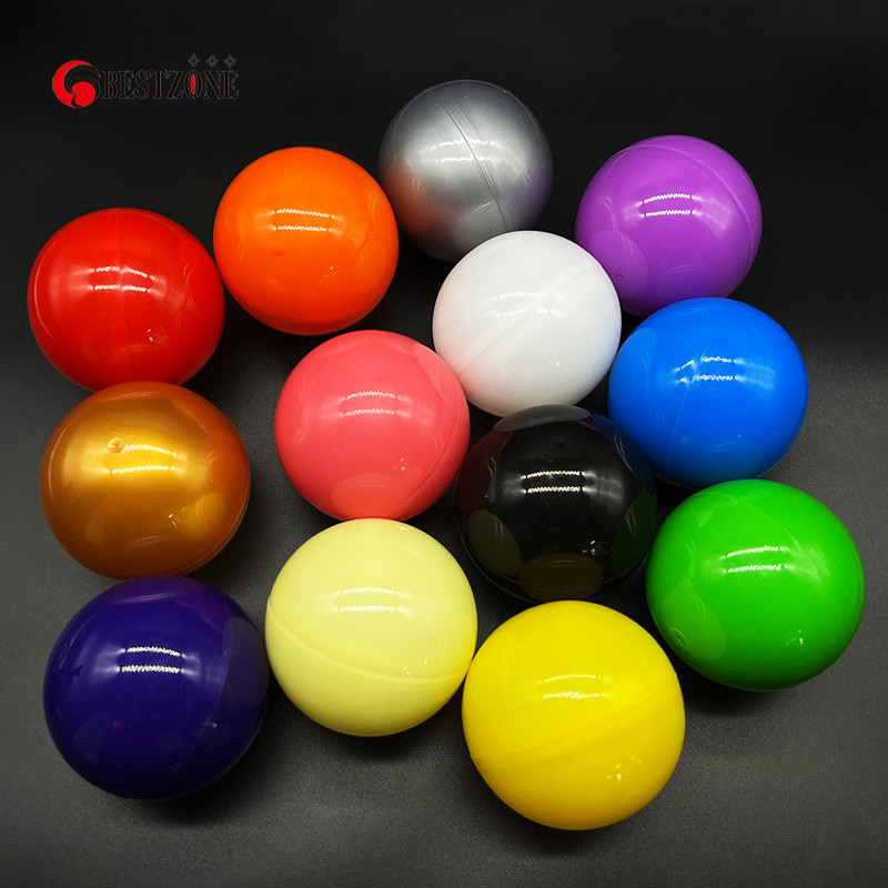 50Pcs/Lot 100MM 3.93Inch Toy Capsules Plastic PP Round Balls Eggshell Empty Container For Gashapon G
