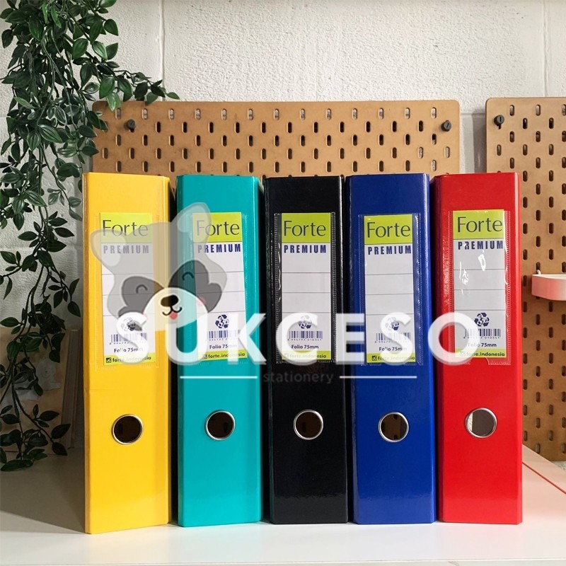 

Forte Ordner Folio 75mm 1401 BP Enduro+ Ordner Dokumen