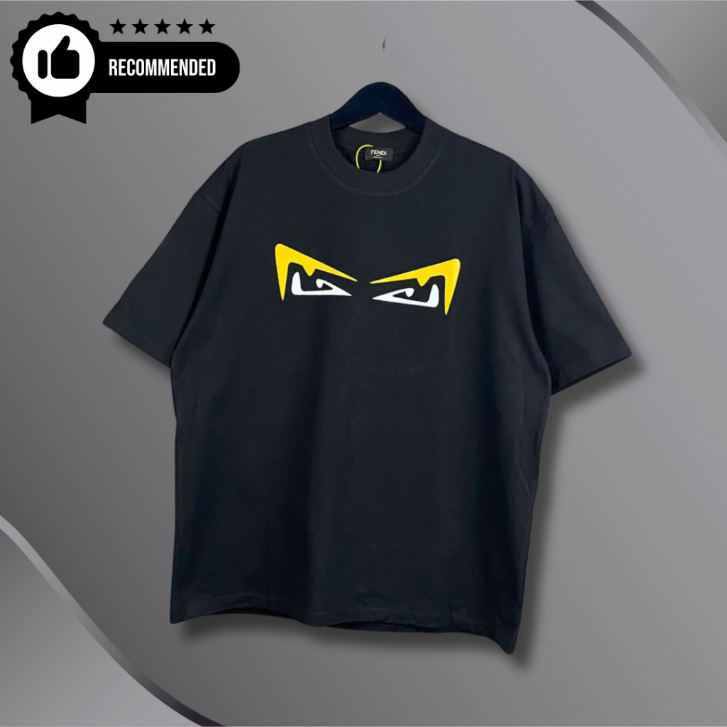 KAOS OVERSIZE 12.12 Baju Kaos FF Bug Eyes T-Shirt Baju Kaos Atasan Pria & Wanita Unisex FF Bug Eye B