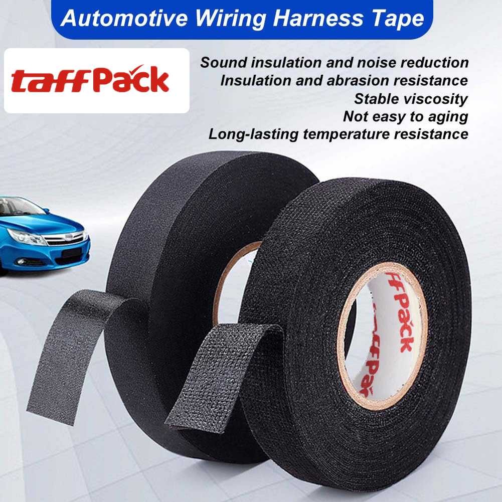 

TaffPACK AG Lakban Kabel Listrik Adhesive Cloth Wiring Tape 15M 19mm - BI298