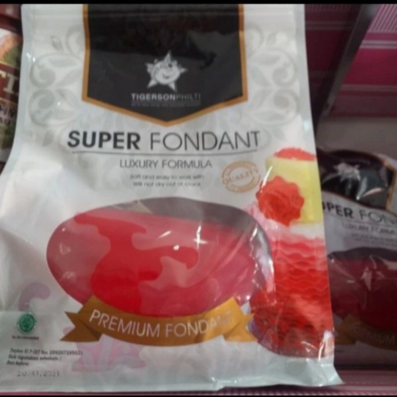 

Super Fondant Tigerson Repack 100gr, Super Fondant Merah Tigerson 100gr, Fondant Merah, Super Fondant Merah