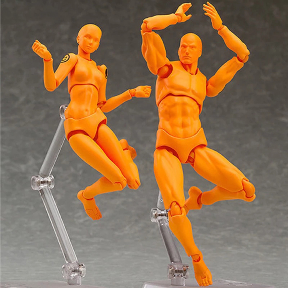 Figurine Anime Figure Human Postures Man and Woman Action Toy Action Figure Figure Model Human Manne
