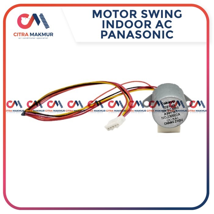 (FS) Motor Swing AC merk Panasonic 20BYJ46 Dinamo Indoor Blower Servo