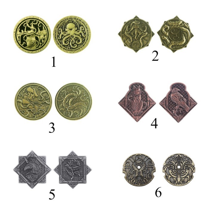 pajangan koin cthulhu mythos