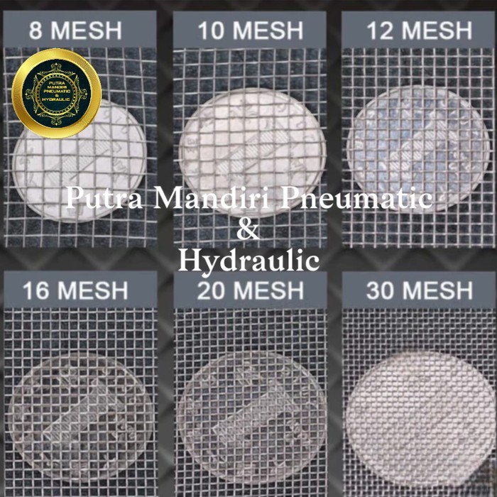 Kawat Wiremesh Mesh 30 Lebar 130cm Stainless / Kawat Nyamuk Mesh 30 SS 304 Per 1Roll ( 30 Meter )
