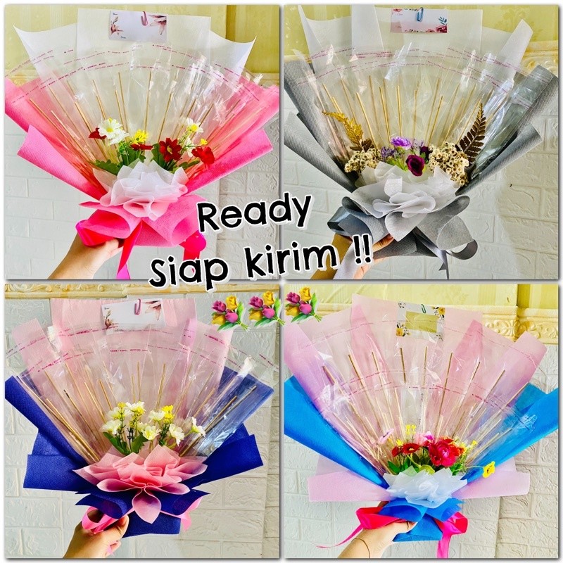 

Buket uang atau barang kosong kain spunbond bouquet hampers hadiah ultah wisuda anniversary
