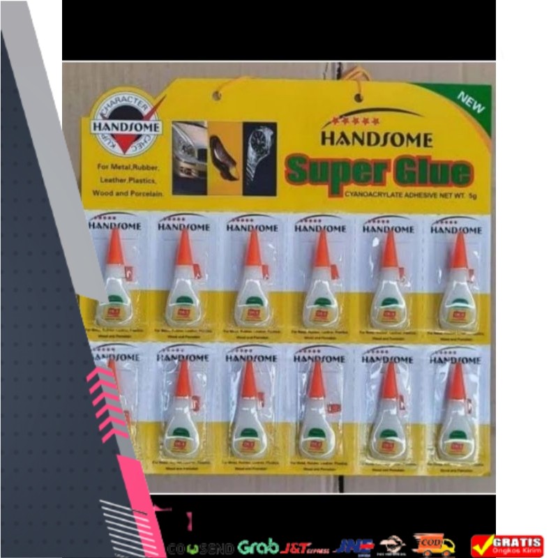 

TERMURAH Lem Power Handsome Renceng