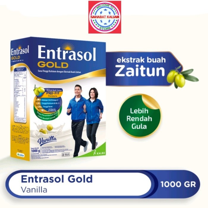 

[[PROMO]]BEST SELLER ENTRASOL GOLD 1000G - VANILA 580G