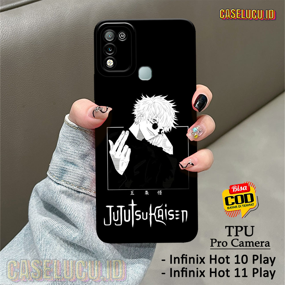 Casing Hp Infinix Hot 10 Play / Hot 11 Play Terbaru - Fashion Case Anime - Case Hp Infinix Hot 10 Pl