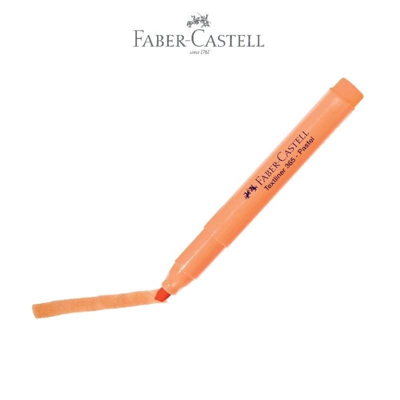 

Highlighter Pen Faber Castell 365 Faber-Castell Marker Textliner Supersoft Translusent/Warna Cerah