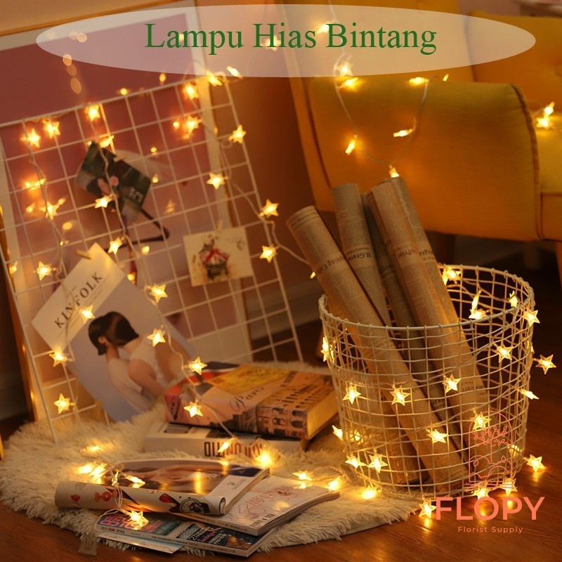 Lampu LED Hias Bintang / Lampu LED / Dekorasi Lampu Hias