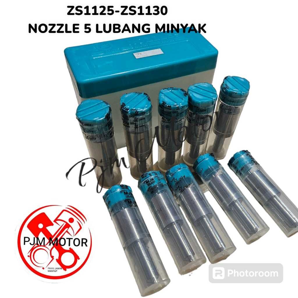 

ZS1125 Nozzle nozel spuyer mesin diesel pengerak ZS1130 S1130 S1125 TL1125 TL1130 5 LUBANG MINYAK amplas