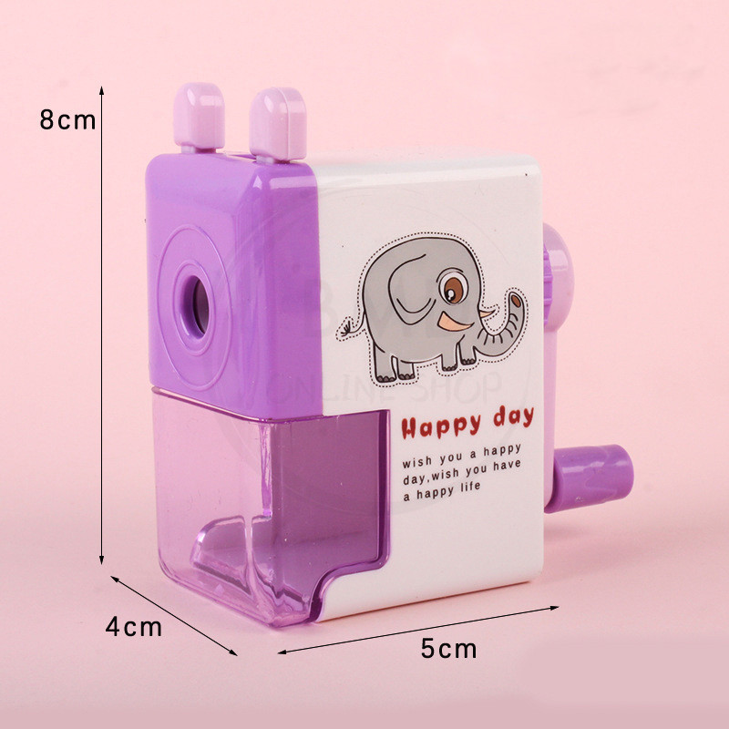 

Rautan Serutan Pensil Putar Berkarakter Kartun / Sharpener