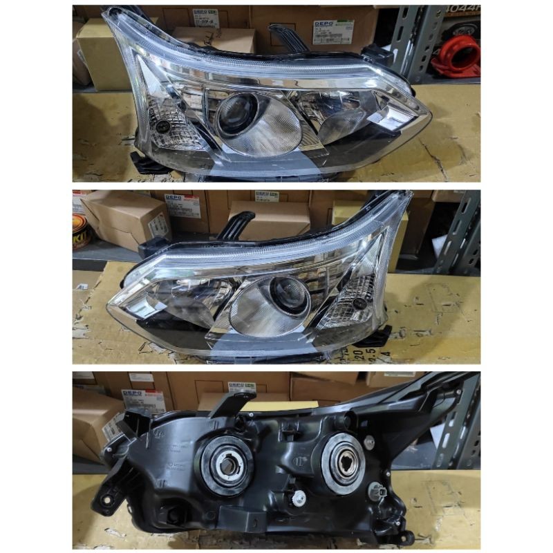 212-11BA-RD-2 Headlamp Avanza 2015-2019 Projector Chrome Housing