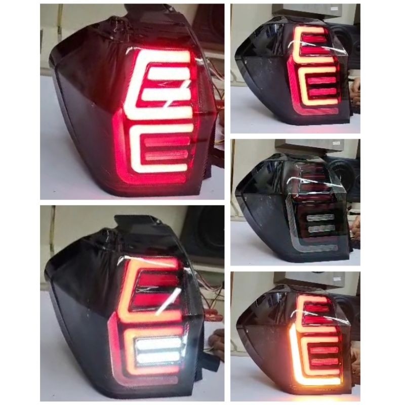 Lampu Belakang Stop Lamp Stoplamp Mobil Toyota Agya Ayla 2023-Onward LED- LED Bar Sequential Sign Al