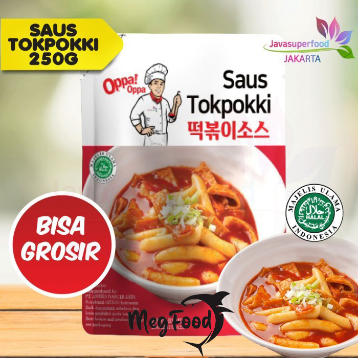 

Megfood - Bumbu Saus Tokpoki topoki Tteokbokki tokpokki Odeng Fish Cake 250g