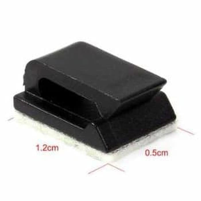 

Penjepit Kabel - Klip Tempel Perekat Kuat - Klip Penjepit Holder Jepit