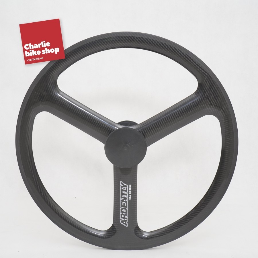 Ardently Wheels Fixed Gear Trispoke Carbon 700c