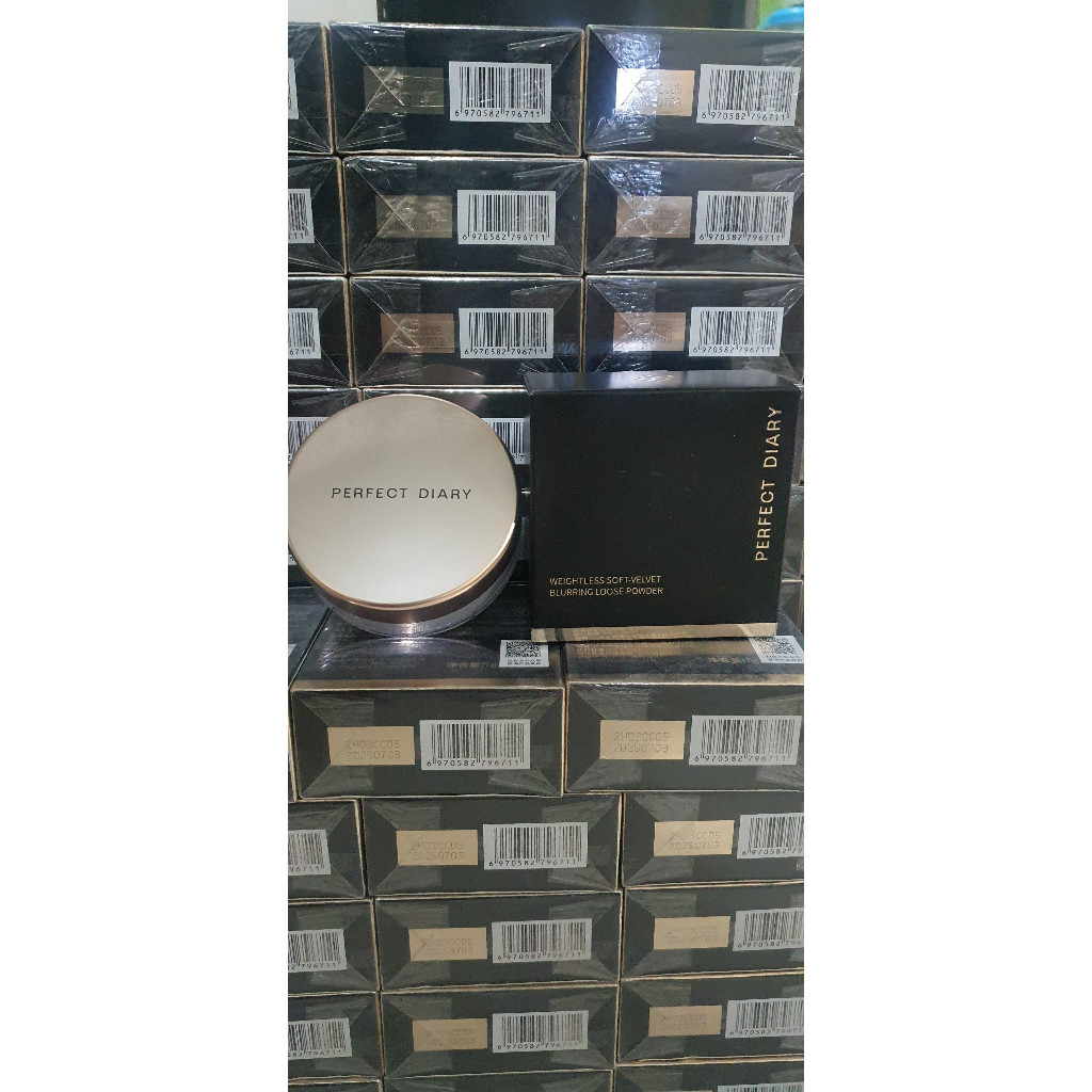 Perfect Diary Blurring Loose Powder Weightless Soft-Velvet 7gr Original Exp 2026 Bedak Tabur