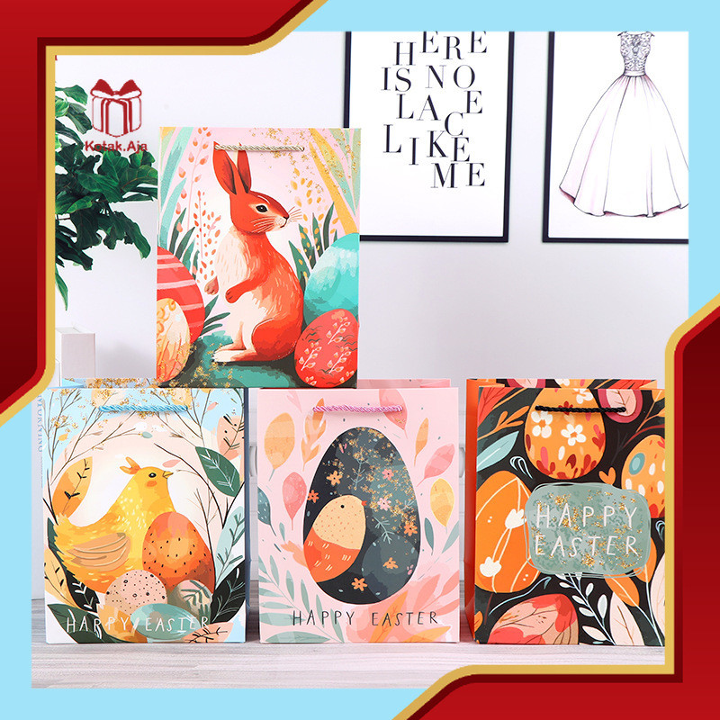 

Paper Bag Paskah / Goodiebag Paskah / Paper Bag Easter / Goodiebag Easter / Hampers Paskah / Hampers Easter I AM01D1-AM04D1